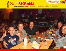 Tablet Screenshot of eltarascorestaurant.com
